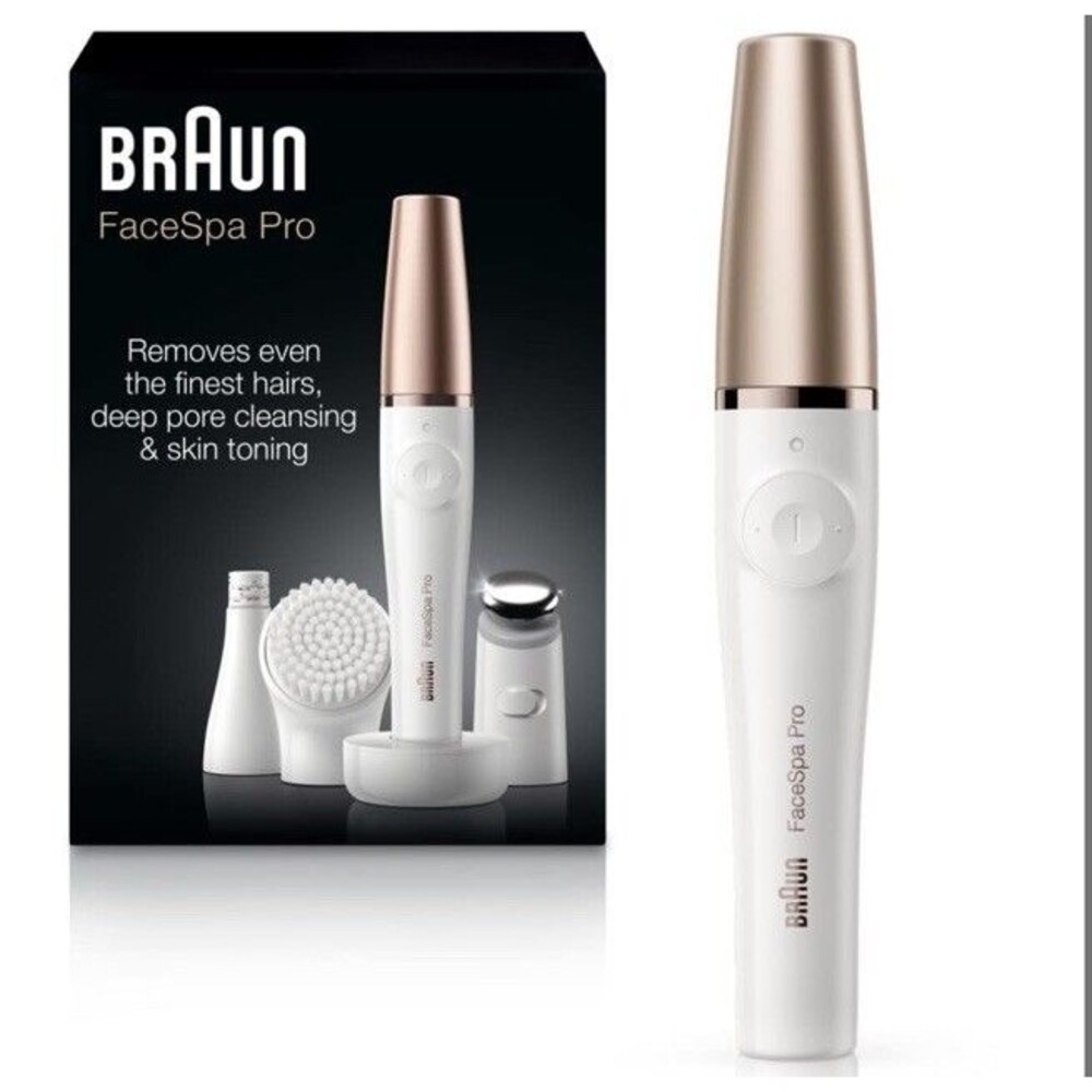 Braun Face Epilator Facespa Pro 911 Facial Hair Removal for Women Hair Removal